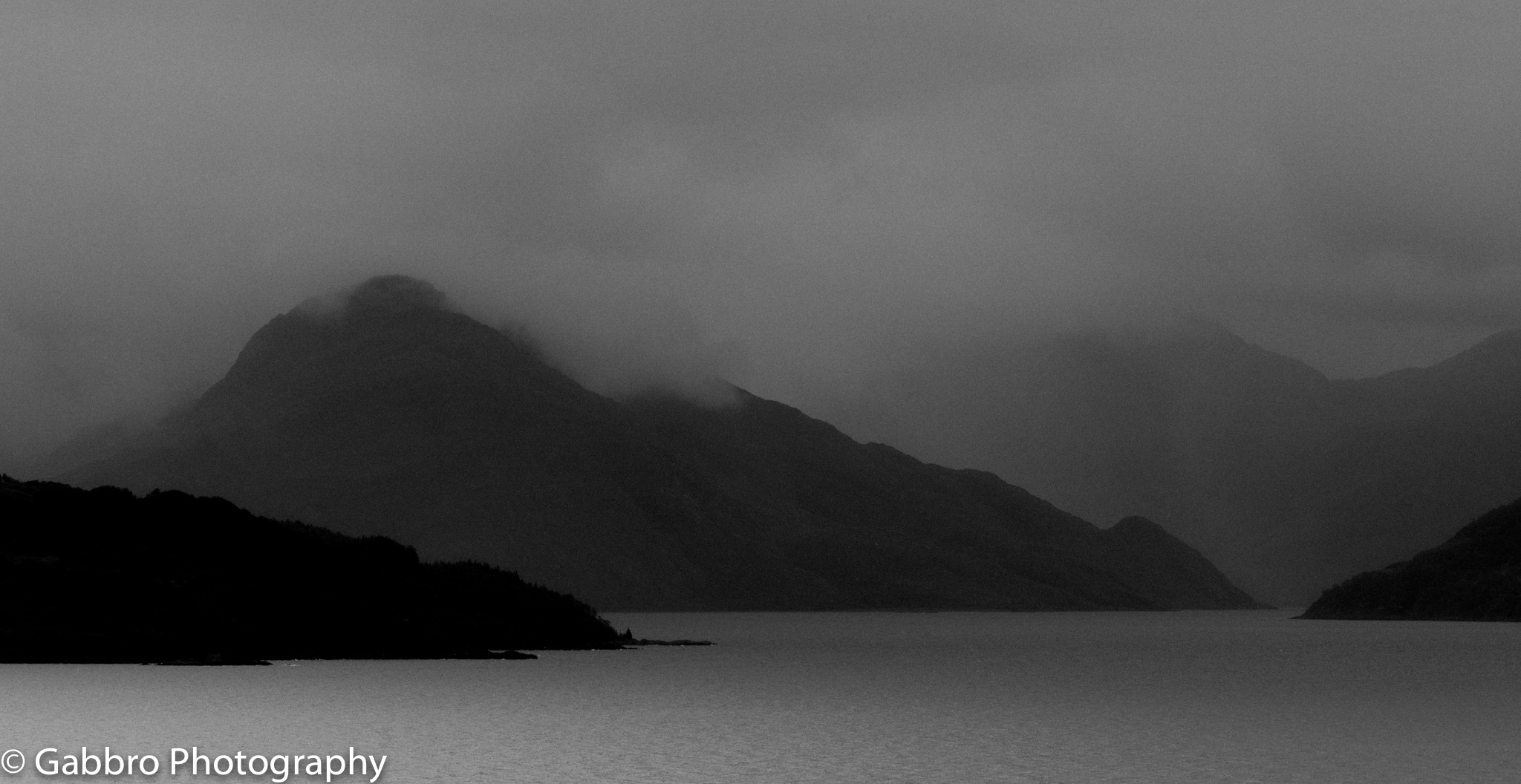 Loch Hourn from the Isle of Skye